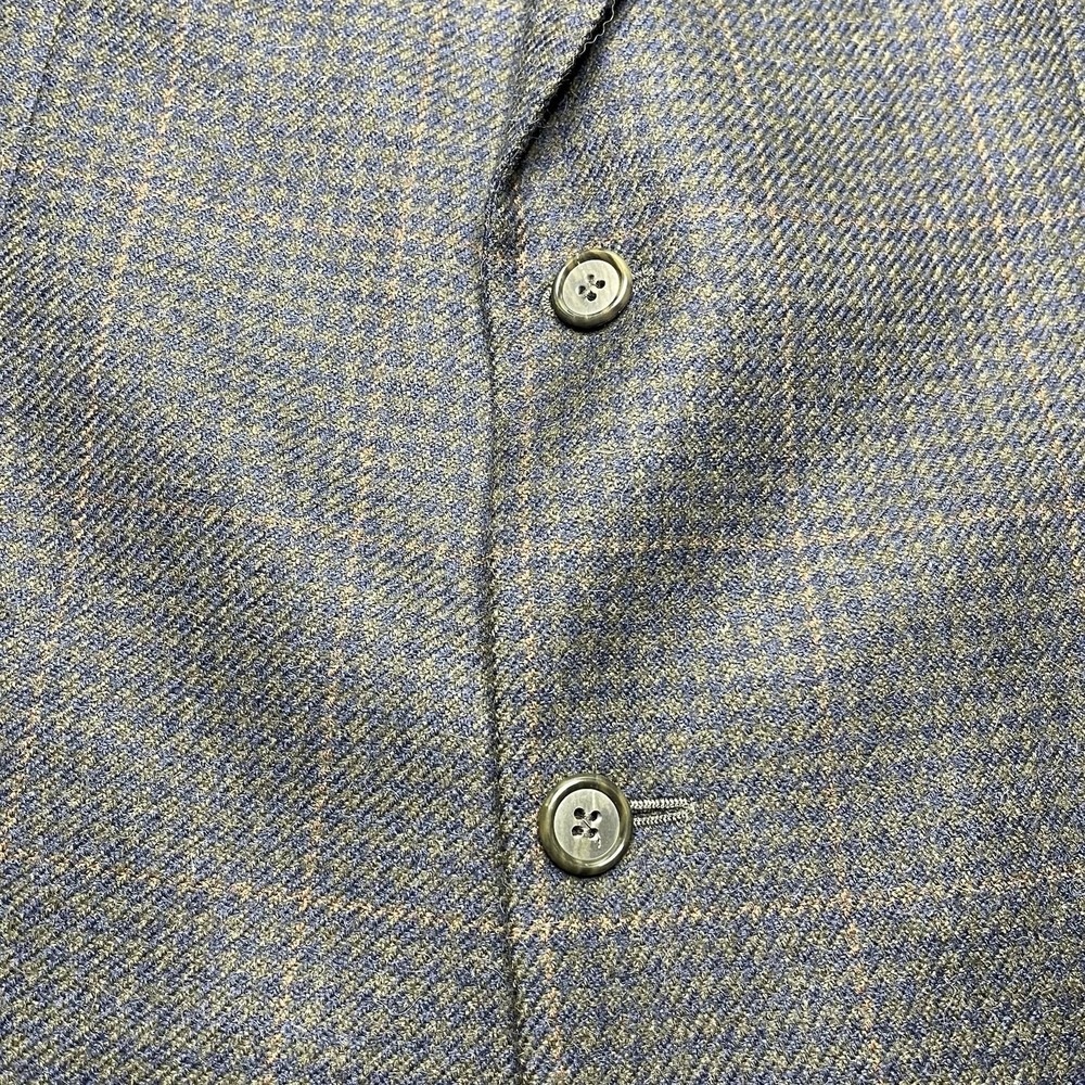 Brooks Brothers 346 Houndstooth Windowpane Plaid Blazer Multicolor Men Size 44L - Picture 4 of 16